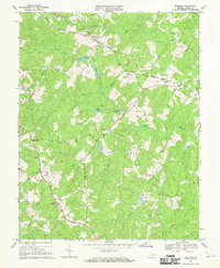Download a high-resolution, GPS-compatible USGS topo map for Buckner, VA (1970 edition)