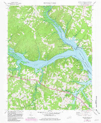 Download a high-resolution, GPS-compatible USGS topo map for Buffalo Springs, VA (1981 edition)