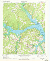 Download a high-resolution, GPS-compatible USGS topo map for Buffalo Springs, VA (1972 edition)