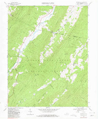 Download a high-resolution, GPS-compatible USGS topo map for Burnsville, VA (1980 edition)