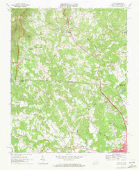 Download a high-resolution, GPS-compatible USGS topo map for Cana, VA (1971 edition)