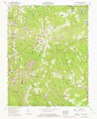 Download a high-resolution, GPS-compatible USGS topo map for Caney Ridge, VA (1976 edition)