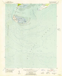 preview thumbnail of historical topo map of Cape Charles, VA in 1955