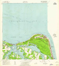 Download a high-resolution, GPS-compatible USGS topo map for Cape Henry, VA (1958 edition)