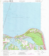 Download a high-resolution, GPS-compatible USGS topo map for Cape Henry, VA (1980 edition)
