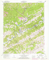 Download a high-resolution, GPS-compatible USGS topo map for Carbo, VA (1978 edition)