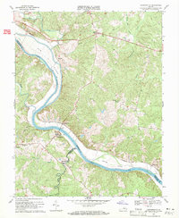 Download a high-resolution, GPS-compatible USGS topo map for Cartersville, VA (1971 edition)