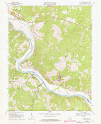 Download a high-resolution, GPS-compatible USGS topo map for Cartersville, VA (1976 edition)