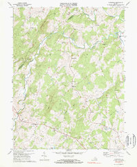 Download a high-resolution, GPS-compatible USGS topo map for Castleton, VA (1972 edition)