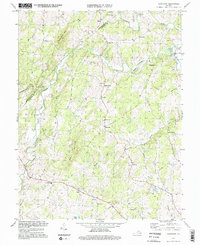 Download a high-resolution, GPS-compatible USGS topo map for Castleton, VA (1997 edition)