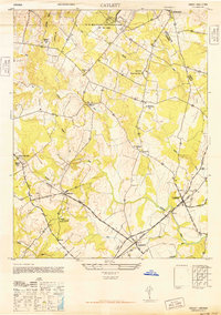 Download a high-resolution, GPS-compatible USGS topo map for Catlett, VA (1946 edition)