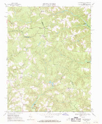 Download a high-resolution, GPS-compatible USGS topo map for Cauthornville, VA (1971 edition)