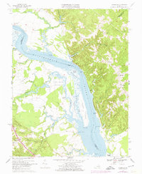 Download a high-resolution, GPS-compatible USGS topo map for Champlain, VA (1974 edition)