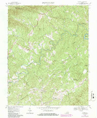 Download a high-resolution, GPS-compatible USGS topo map for Charity, VA (1986 edition)