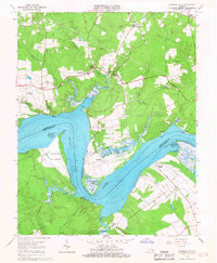 Download a high-resolution, GPS-compatible USGS topo map for Charles City, VA (1967 edition)