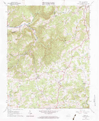 Download a high-resolution, GPS-compatible USGS topo map for Check, VA (1984 edition)