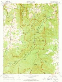 Download a high-resolution, GPS-compatible USGS topo map for Chester Gap, VA (1968 edition)