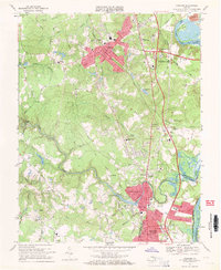 preview thumbnail of historical topo map of Chester, VA in 1969