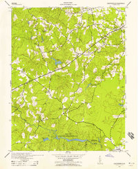 preview thumbnail of historical topo map of Chesterfield County, VA in 1943