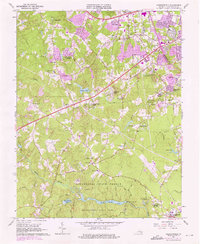 Download a high-resolution, GPS-compatible USGS topo map for Chesterfield, VA (1975 edition)