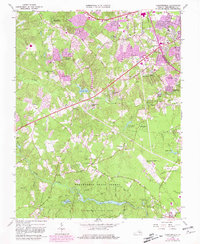 Download a high-resolution, GPS-compatible USGS topo map for Chesterfield, VA (1981 edition)