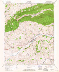 Download a high-resolution, GPS-compatible USGS topo map for Chilhowie, VA (1968 edition)