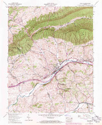 Download a high-resolution, GPS-compatible USGS topo map for Chilhowie, VA (1971 edition)