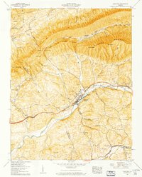 Download a high-resolution, GPS-compatible USGS topo map for Chilhowie, VA (1960 edition)