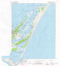 Download a high-resolution, GPS-compatible USGS topo map for Chincoteague East, VA (1975 edition)