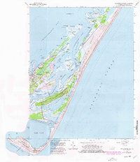 Download a high-resolution, GPS-compatible USGS topo map for Chincoteague East, VA (1981 edition)