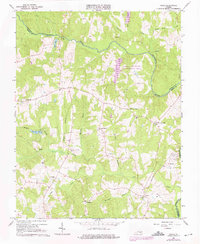Download a high-resolution, GPS-compatible USGS topo map for Chula, VA (1976 edition)