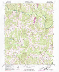 Download a high-resolution, GPS-compatible USGS topo map for Chula, VA (1984 edition)