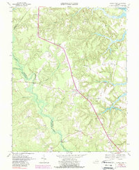 Download a high-resolution, GPS-compatible USGS topo map for Church View, VA (1988 edition)