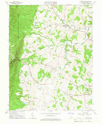 Download a high-resolution, GPS-compatible USGS topo map for Churchville, VA (1966 edition)