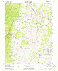 Download a high-resolution, GPS-compatible USGS topo map for Churchville, VA (1978 edition)