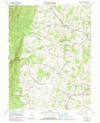 Download a high-resolution, GPS-compatible USGS topo map for Churchville, VA (1991 edition)