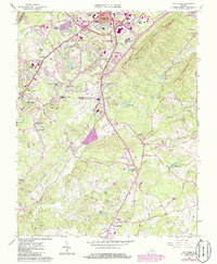 Download a high-resolution, GPS-compatible USGS topo map for City Farm, VA (1986 edition)
