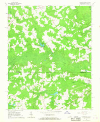 Download a high-resolution, GPS-compatible USGS topo map for Claresville, VA (1968 edition)