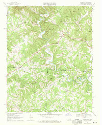 Download a high-resolution, GPS-compatible USGS topo map for Claudville, VA (1971 edition)