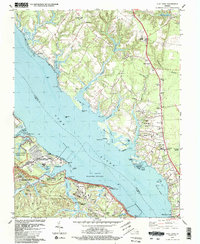 Download a high-resolution, GPS-compatible USGS topo map for Clay Bank, VA (1989 edition)