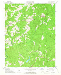 preview thumbnail of historical topo map of Chesterfield County, VA in 1964