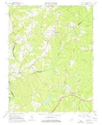 preview thumbnail of historical topo map of Chesterfield County, VA in 1964