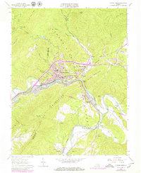 Download a high-resolution, GPS-compatible USGS topo map for Clifton Forge, VA (1979 edition)