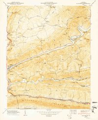 Download a high-resolution, GPS-compatible USGS topo map for Clinchport, VA (1950 edition)