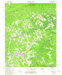 Download a high-resolution, GPS-compatible USGS topo map for Clintwood, VA (1965 edition)