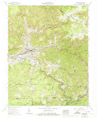 Download a high-resolution, GPS-compatible USGS topo map for Coeburn, VA (1975 edition)