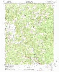 Download a high-resolution, GPS-compatible USGS topo map for Columbia, VA (1984 edition)