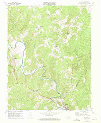 Download a high-resolution, GPS-compatible USGS topo map for Columbia, VA (1972 edition)