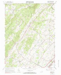 Download a high-resolution, GPS-compatible USGS topo map for Conicville, VA (1984 edition)