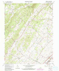 Download a high-resolution, GPS-compatible USGS topo map for Conicville, VA (1987 edition)